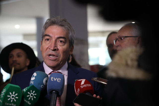 El delegado del Gobierno en Andalucía, Lucrecio Fernández , en una imagen de archivo.