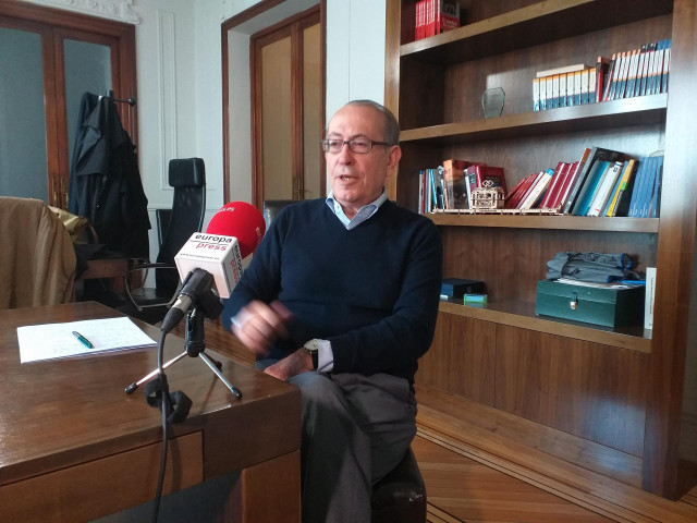 El exdirigente del PSE Nicolás Redondo, en una entrevista con Europa Press