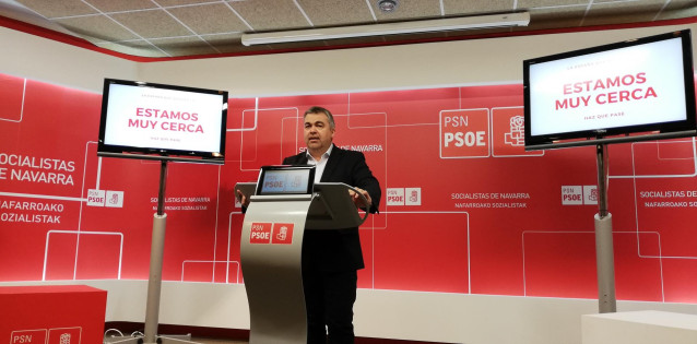 Santos Cerdán, diputado del PSN en el Congreso