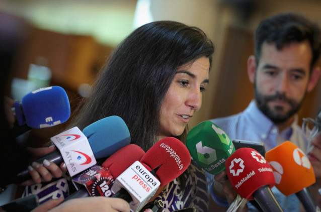 Rocío Monasterio, portavoz de Vox en la Asamblea de Madrid. Imagen de archivo