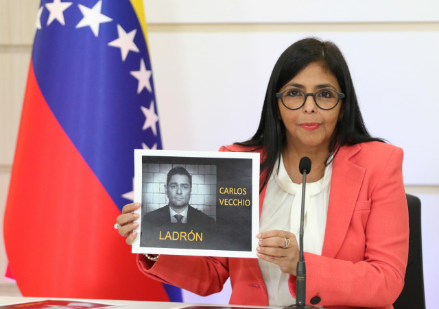 La vicepresidenta de Venezuela, Delcy Rodríguez