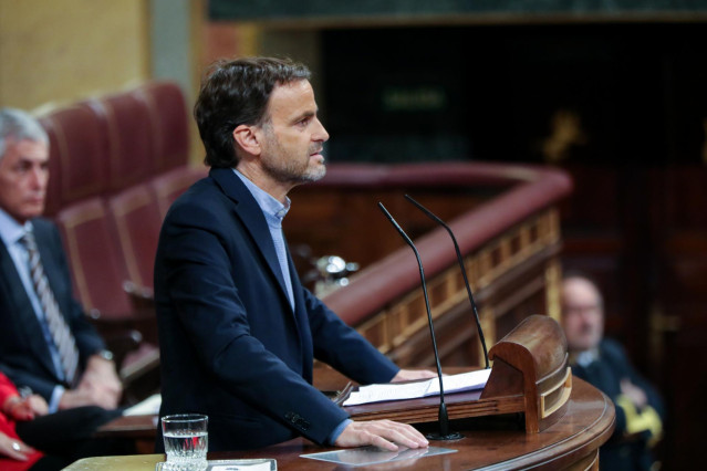 El portavoz parlamentario de En Comú (ECP), Jaume Asens, en una imagen de archivo