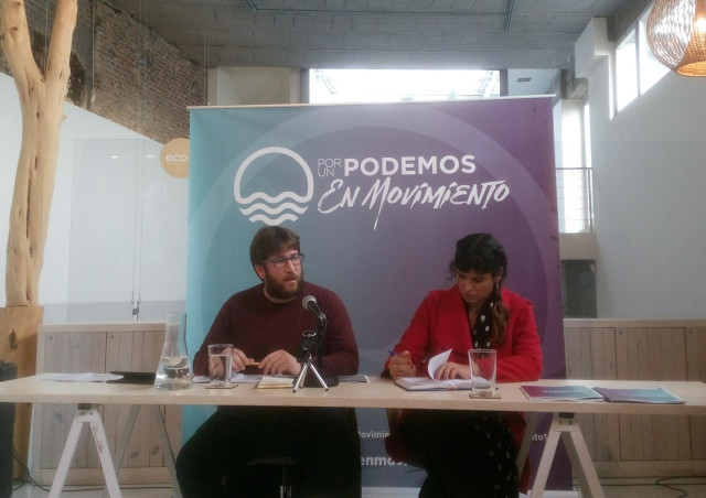 Miguel Urban y Teresa Rodríguez presentado sus propuestas para la II Asamblea Ciudadana Estatal de Vistalegre