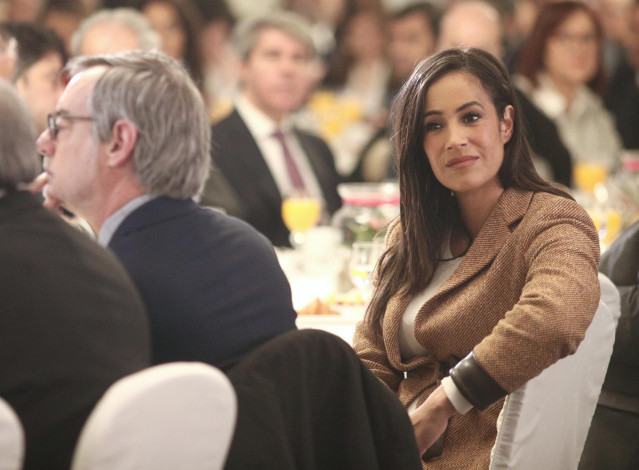 La vicealcaldesa de Madrid, Begoña Villacís, en un desayuno informativo de Fórum Europa, en el que han participado miembros del Ayuntamiento y la Comunidad de Madrid, en Madrid (España), a 30 de enero de 2020.