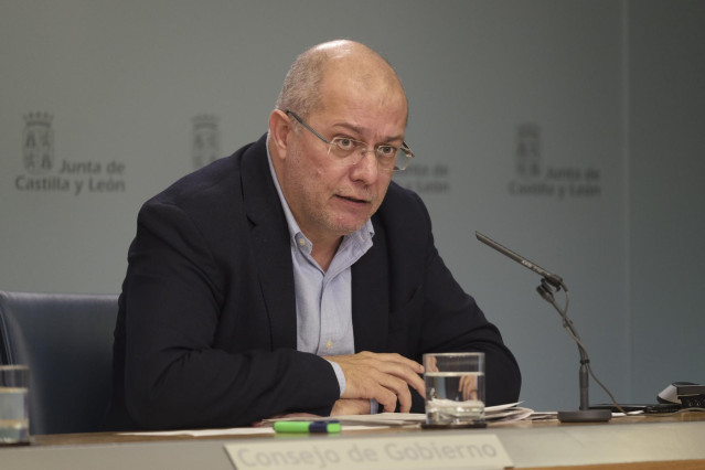 El vicepresidente de la Junta de Castilla y León, Francisco Igea.