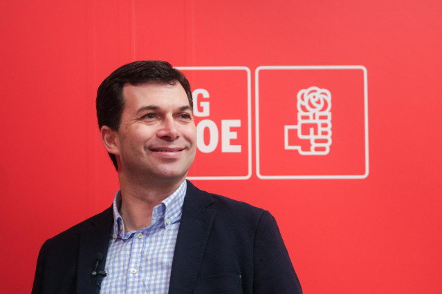 El secretario general del PSG-PSOE, Gonzalo Caballero