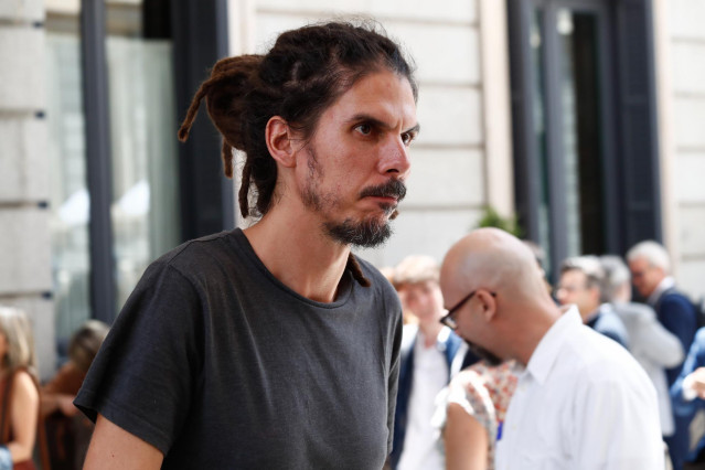 El secretario de Acción de Gobierno de Unidas Podemos, Alberto Rodríguez.