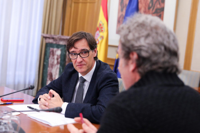 Reunión ministerial de evaluación y seguimiento del coronavirus y posterior rueda de prensa, en Madrid (España) a 2 de febrero de 2020.