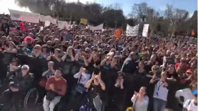 Manifestación de Justicia por la Sanidad