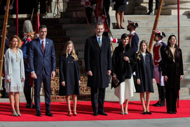 Los Reyes en la Apertura Solemne de la XIV Legislatura