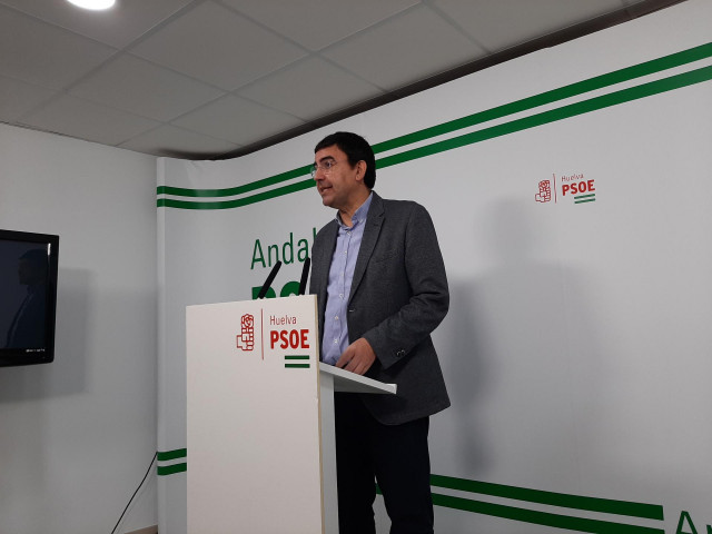 El parlamentario por el PSOE de Huelva Mario Jiménez.