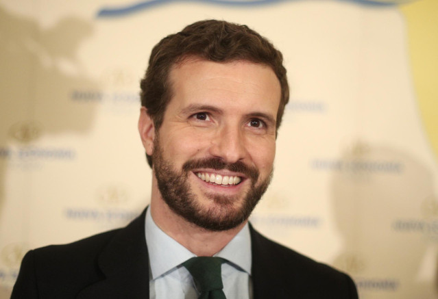 El presidente del PP, Pablo Casado, en una imagen de archivo