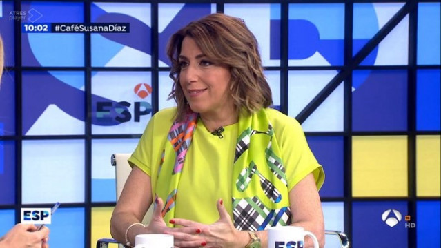 Susana Díaz, este martes