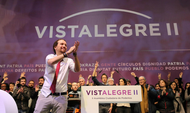 Iglesias en el Congreso de Podemos, Vistalegre II