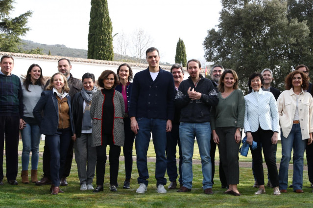 Reunión del Gobierno en Quintos de Mora