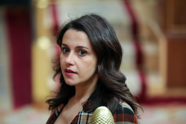 La portavoz de Ciudadanos (Cs) en el Congreso de los Diputados, Inés Arrimadas, en una imagen de archivo