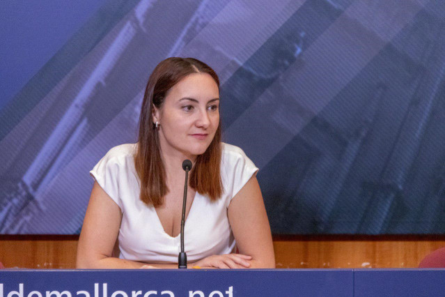 La portavoz de Cs en el Consell de Mallorca, Beatriz Camiña.
