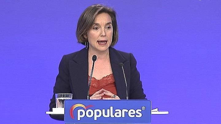 Cuca Gamarra, vicesecretaria de Política Social del Partido Popular.