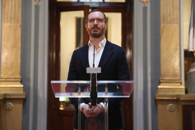 El portavoz del Partido Popular en el Senado, Javier Maroto.