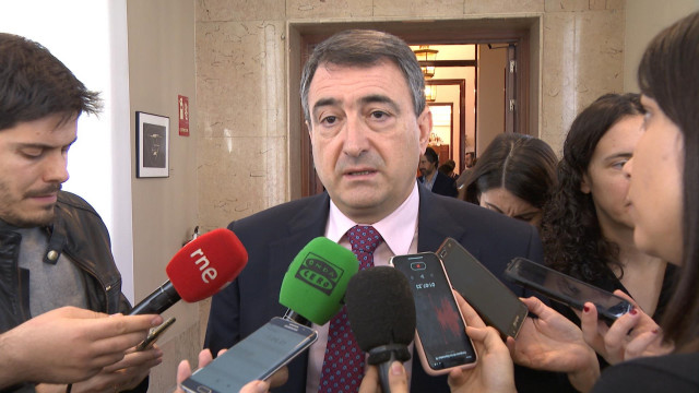 El portavoz del PNV en el Congreso, Aitor Esteban.