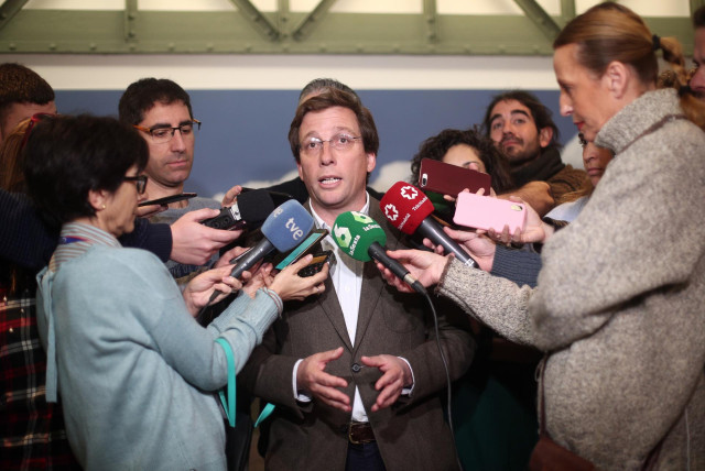 El alcalde de Madrid, José Luis Martínez-Almeida