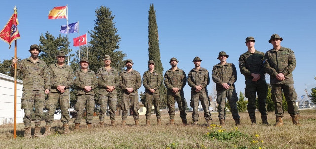 Militares españoles en misión de apoyo a Turquía AT X