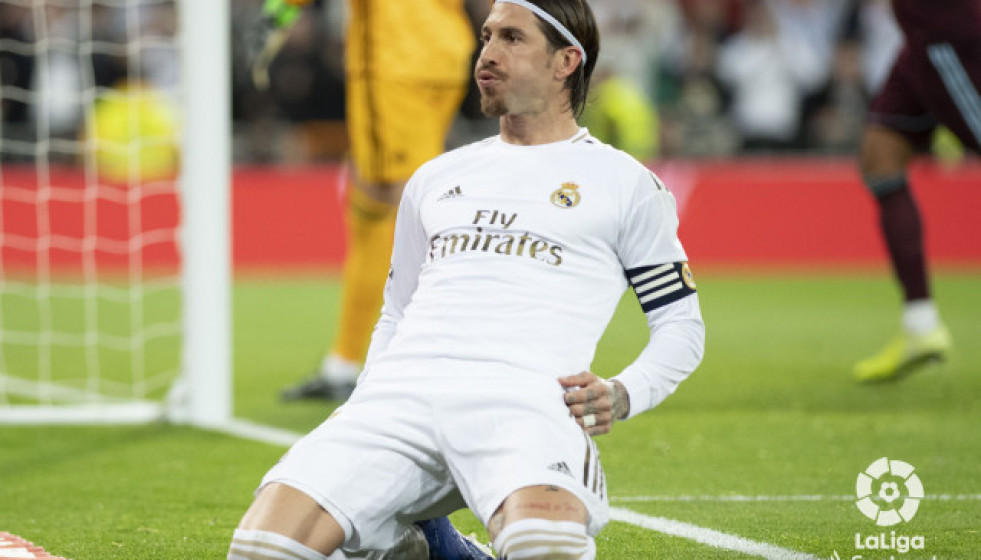 SergioRamosenelpartidodelRealMadridfrentealRCCelta