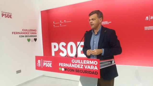 El portavoz socialista, Juan Antonio González