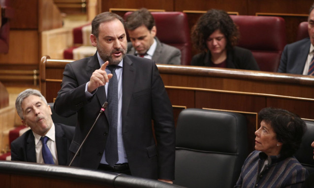El ministro de Transporte, Movilidad y Agenda Urbana y secretario de Organización del PSOE, José Luis Ábalos.