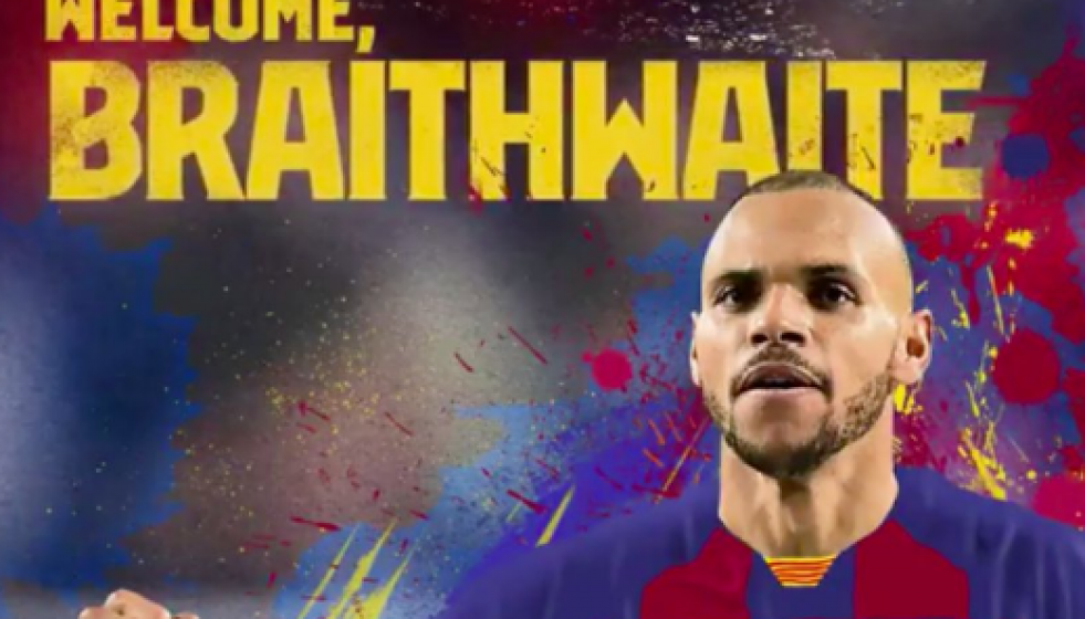 Welcome, Braithwaite (Barça)