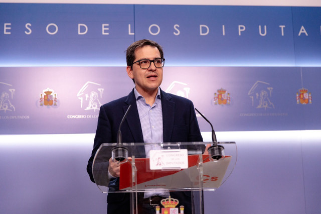 El secretario de Acción Institucional de la Gestora de Ciudadanos y secretario general del grupo de Cs en el Congreso, José María Espejo-Saavedra.