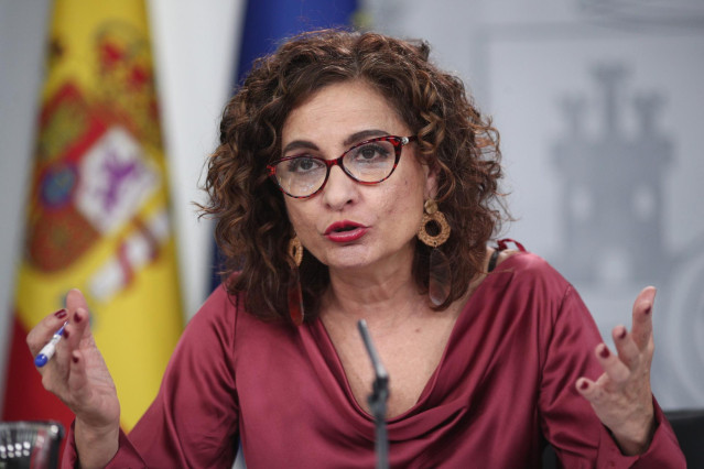 La ministra Portavoz y de Hacienda, María Jesús Montero.