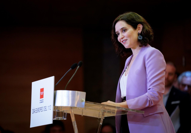 Imagen recurso de la presidenta de la Comunidad de Madrid, Isabel Díaz Ayuso