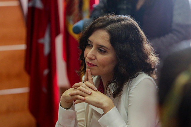 La presidenta de la Comunidad de Madrid, Isabel Díaz Ayuso durante la reunión del Consejo de Gobierno de la Comunidad de Madrid, en Pozuelo de Alarcón, en Madrid (España), a 4 de febrero de 2020.