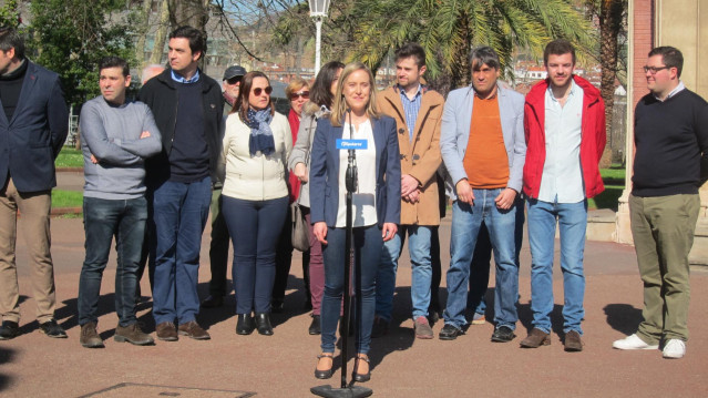 La secretaria general del PP vasco, Amaya Fernández