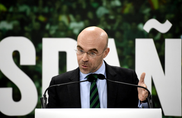 El eurodiputado y portavoz del Comité de Acción Política de Vox, Jorge Buxadé