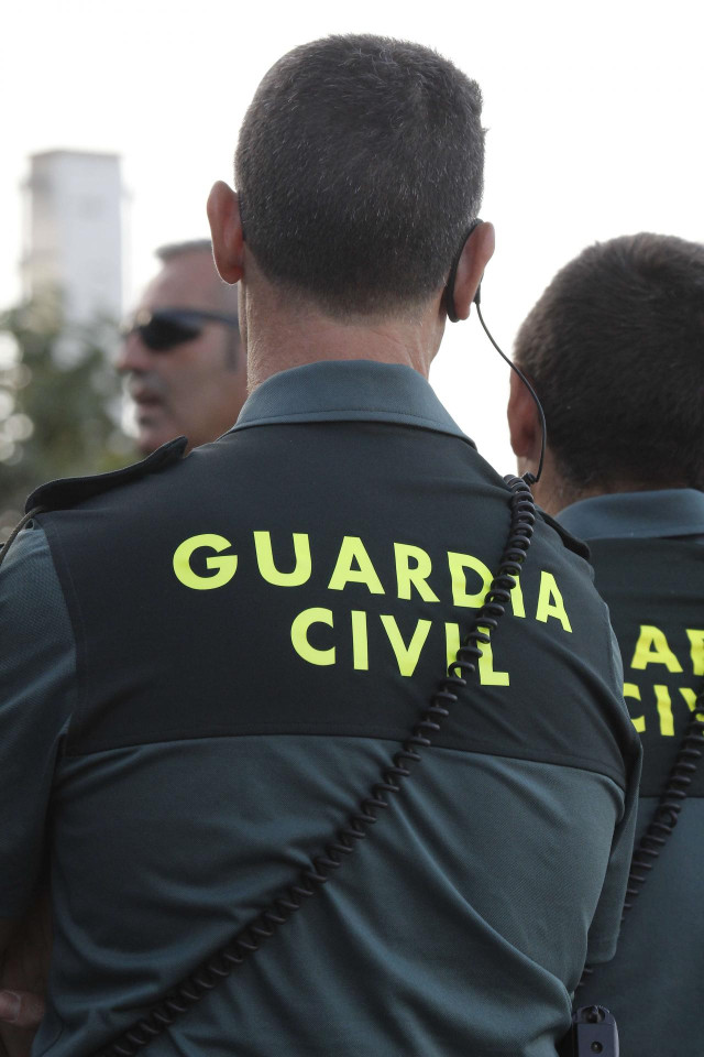 Imagen de archivo de agentes de la Guardia Civil