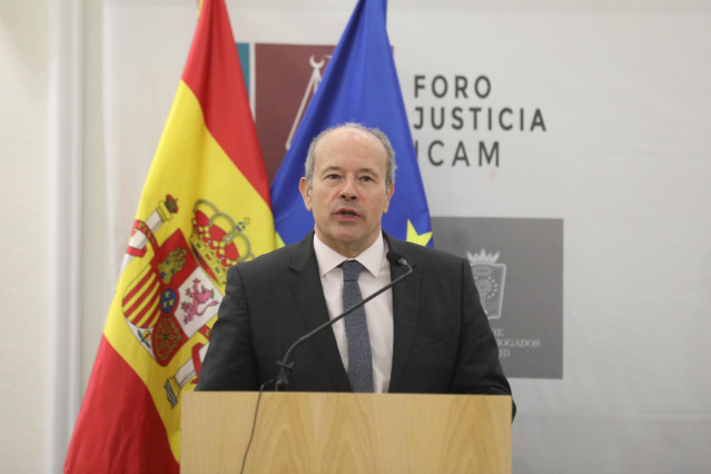 El ministro de Justicia, Juan Carlos Campo