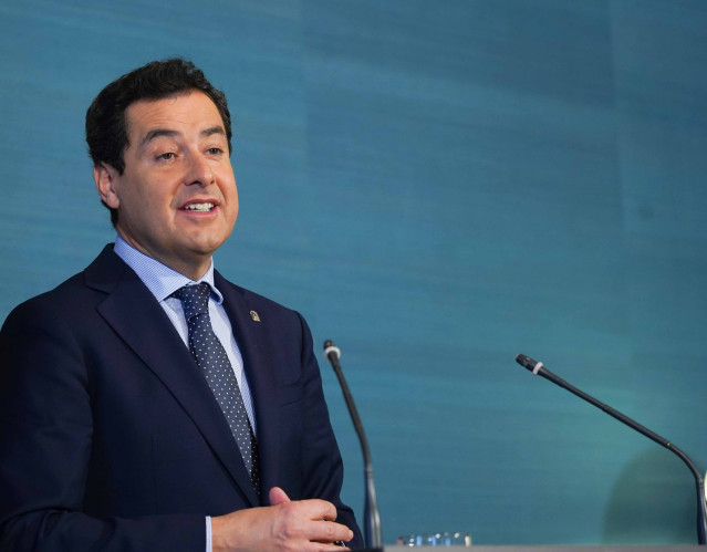 El presidente de la Junta, Juanma Moreno