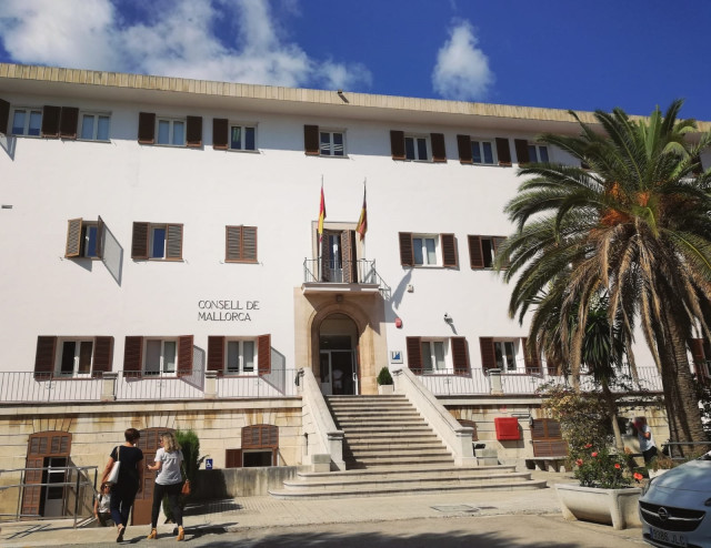 El edificio de las oficinas del IMAS.