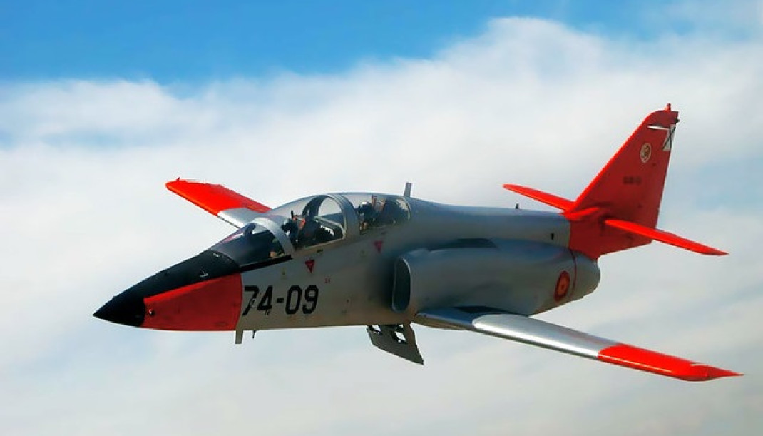 Avión C-101 del Ejército del Aire