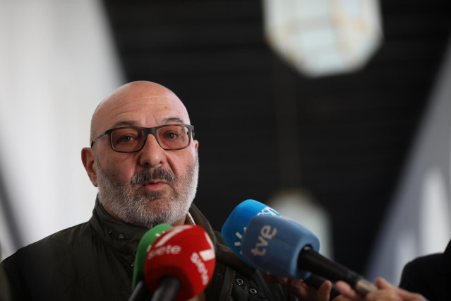Alejandro Hernández, este jueves en el Parlamento