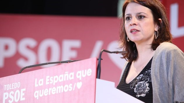 La vicesecretaria general y portavoz del Grupo Socialista en el Congreso, Adriana Lastra