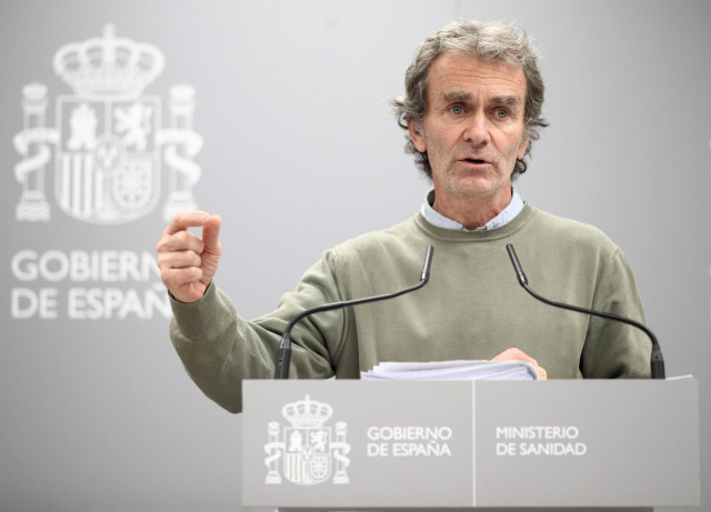 El director del Centro de Coordinación de Alertas y Emergencias Sanitarias, Fernando Simón