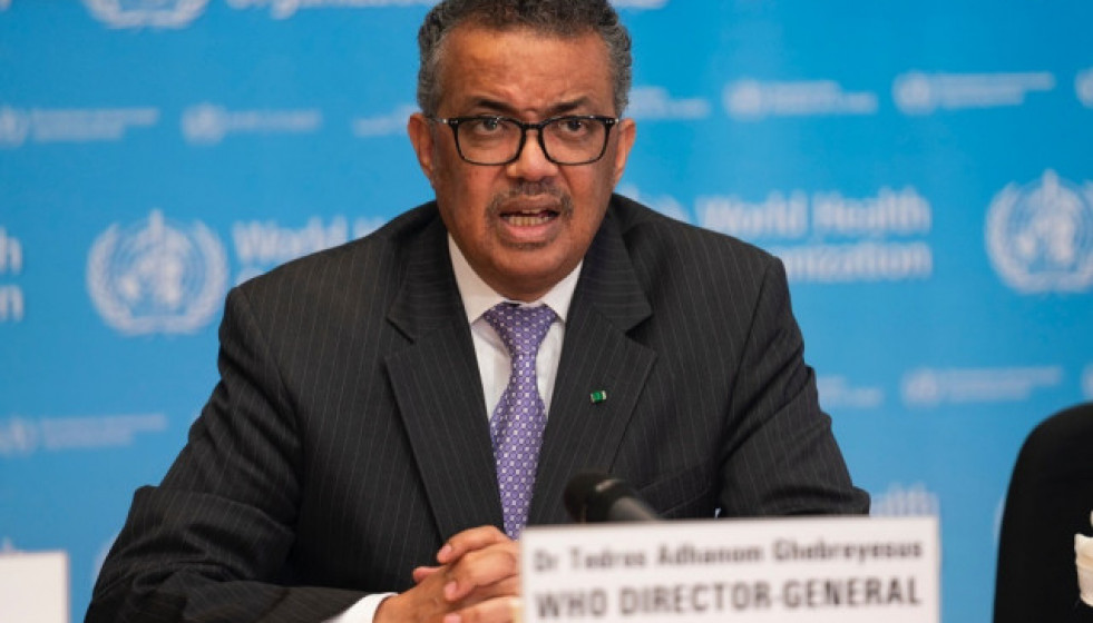 Oms tedros adhanom ghebreyesus