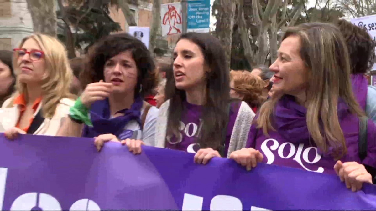 Irene Montero, ministra de Igualdad.