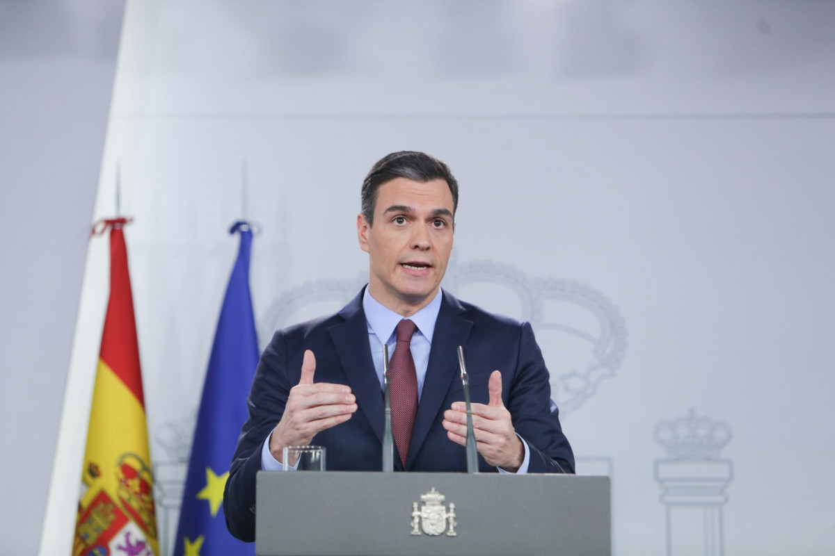 El presidente del Gobierno, Pedro Sánchez.