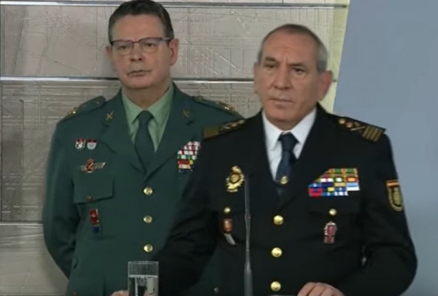 Laurentino Ceña y José Ángel González, máximos jefes operativos de la Guardia Civil y la Policía Nacional