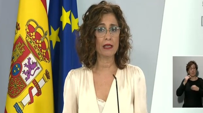 Rued de prensa de la portavoz del Gobierno, María Jesús Montero, tras el Consejo de Ministros