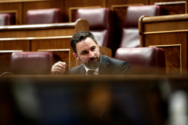 Coronavirus.- Abascal insta a Sánchez a no salir más en televisión hasta poder garantizar medios para combatir el virus